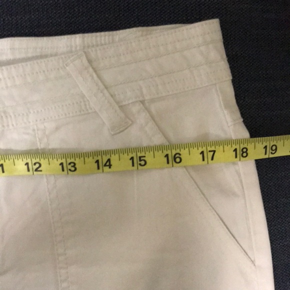 Prana NWT size 10 “Tess” shorts 5” inseam white - Picture 6 of 6